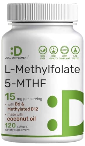 DEAL SUPPLEMENT L-Methylfolate 15 mg Per Serving