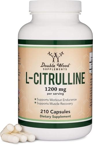 L Citrulline Capsules - 99% Tested Purity - 1