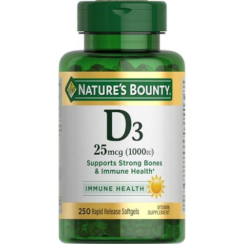 Nature’s Bounty Vitamin D3 1000 IU