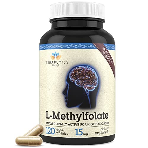 Teraputics L-Methylfolate 15mg | 120 Vegan Capsules | Premium…