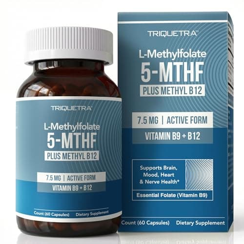 L Methylfolate 7.5mg plus Methyl B12 - Active 5-MTHF Form