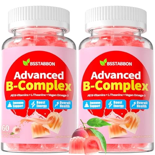 Methylated Vitamin B Complex Gummies: 22-in-1 for Daily Energy…
