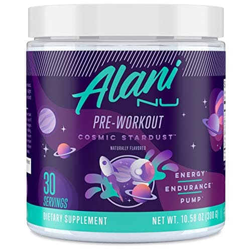 Alani Nu Pre Workout Powder Cosmic Stardust | Amino Energy…