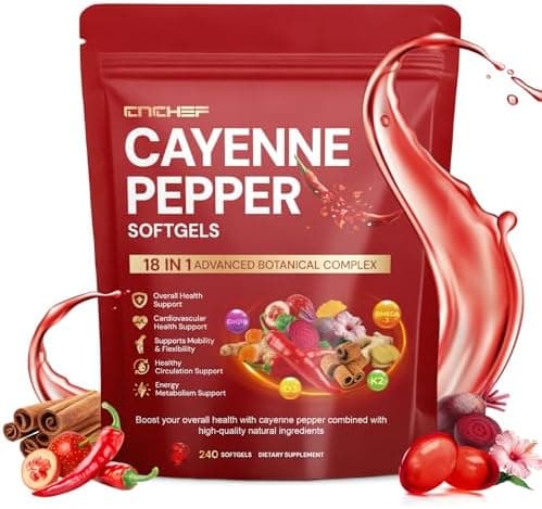 Cayenne Pepper Softgels Supplement