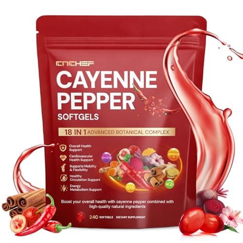 Cayenne Pepper Softgels Supplement