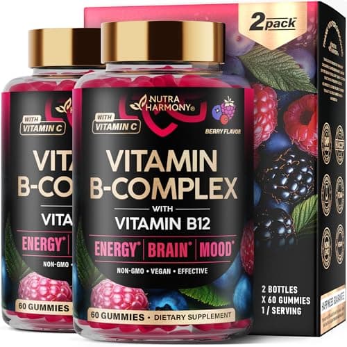Vitamin B-Complex Gummies for Women & Men - Vitamin B12