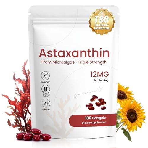 Astaxanthin 12mg Supplement