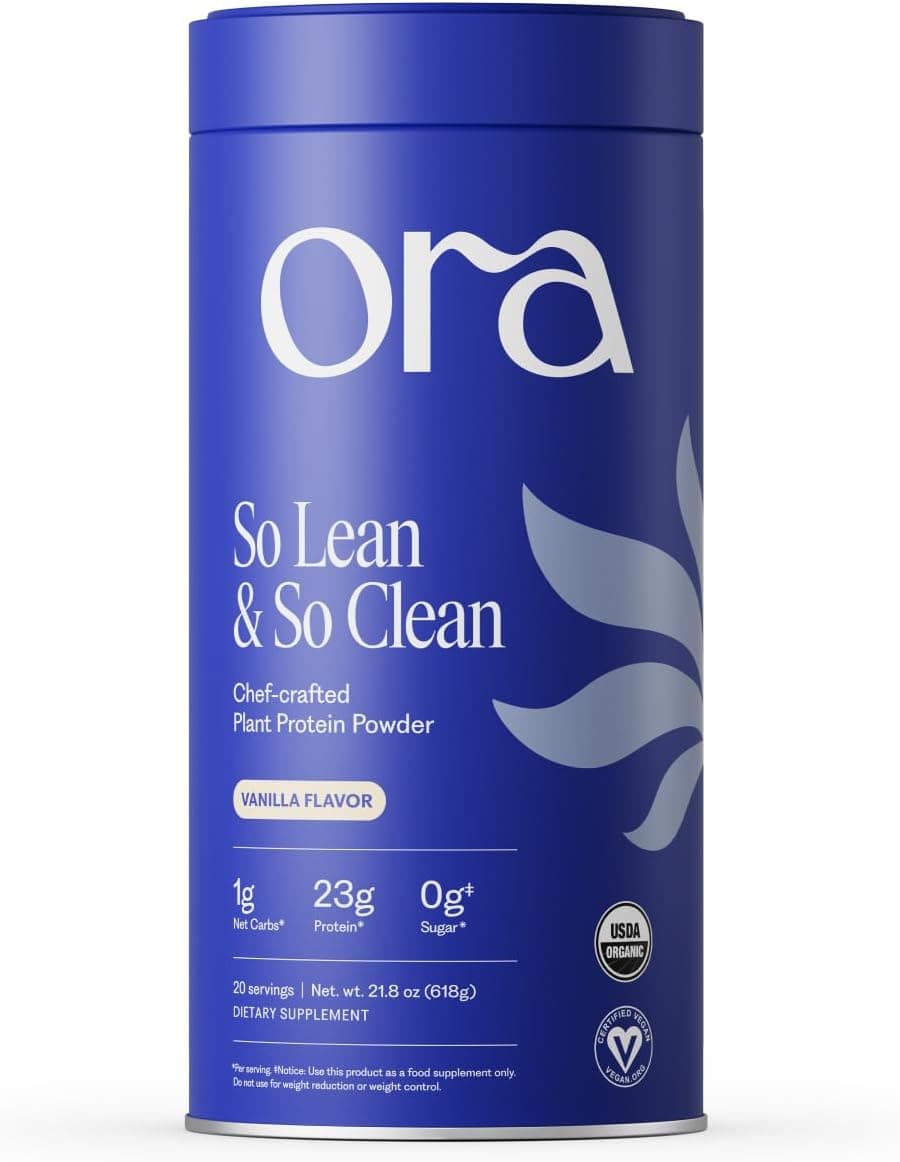 Ora Organic Plant-Based Protein Powder - 23g Protein for Women…