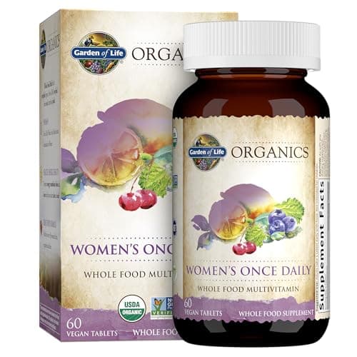 Garden of Life Organics Multivitamin for Women - Once Daily…