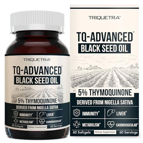 Black Seed Oil Softgels | 5% Thymoquinone - TQ-Advanced®…