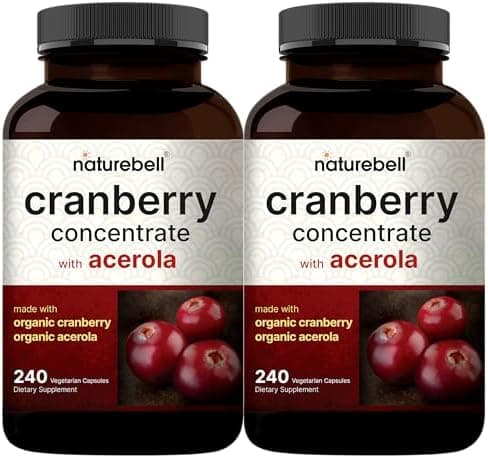 NatureBell 2 Pack Cranberry Concentrate with Acerola