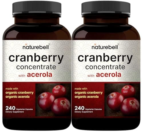 NatureBell 2 Pack Cranberry Concentrate with Acerola