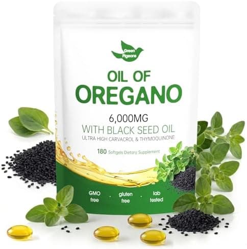 Oil of Oregano with Black Seed Oil