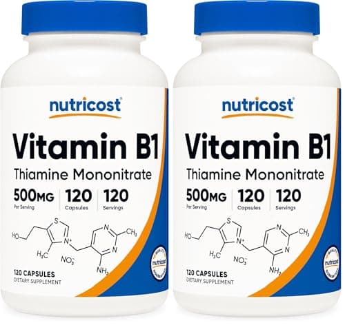 Nutricost Vitamin B1 (Thiamine) 500mg
