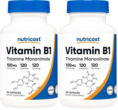 Nutricost Vitamin B1 (Thiamine) 100mg