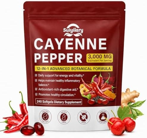 Cayenne Pepper Softgels Capsules