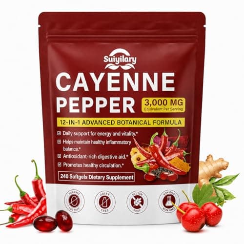 Cayenne Pepper Softgels Capsules