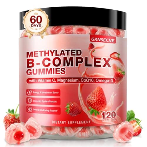 14-IN-1 Methylated Vitamin B Complex Gummies for Women & Men