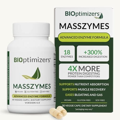 BIOptimizers MassZymes - Complete Digestive Enzymes Supplement…