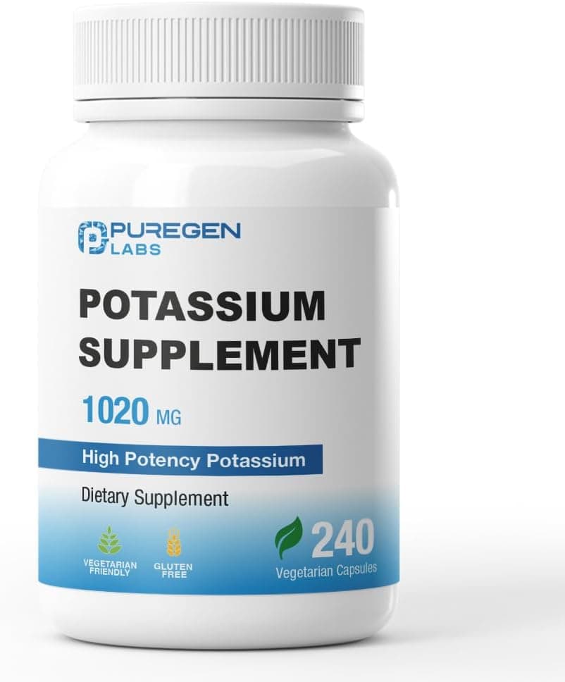 Puregen Labs Potassium Bicarbonate Supplement 1020 mg…