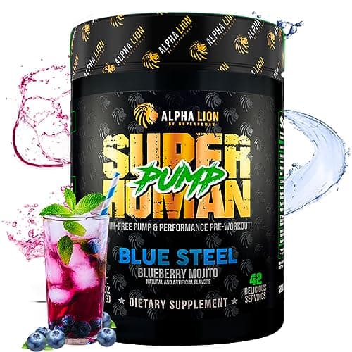 ALPHA LION Superhuman Pump Pre Workout Powder