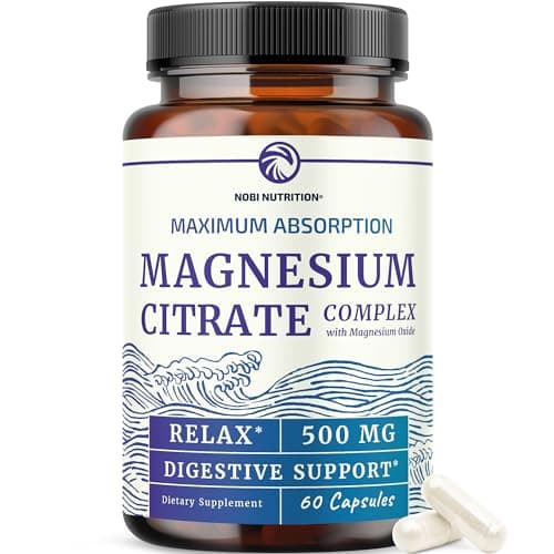 Magnesium Citrate Complex 500 MG for Constipation & Digestion…