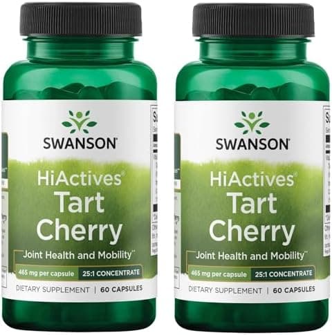 Swanson HiActives Tart Cherry - Natural Supplement Supporting…
