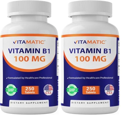 Vitamatic Vitamin B1 (As Thiamine Mononitrate) 100mg – 250…