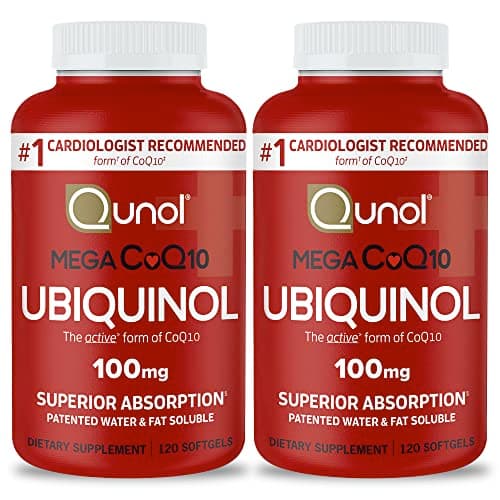 Qunol Mega Ubiquinol CoQ10 100mg