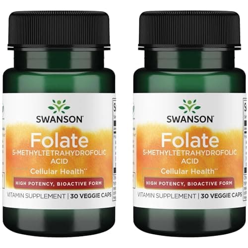 Swanson Folate 5-Methyltetrahydrofolic Acid - High Potency