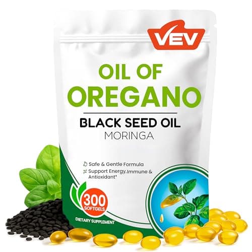 VEV Oil of Oregano with Black Seed Oil & Moringa
