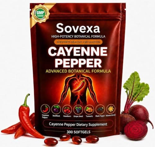 Cayenne Pepper Softgels - 300 Count