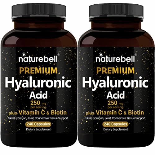 NatureBell 2 Pack Plant Based Hyaluronic Acid 250mg