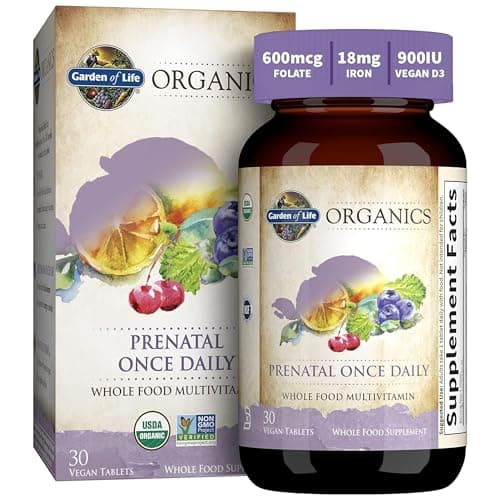 Garden of Life Organics Prenatal Once Daily with Folate