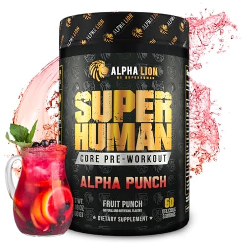 ALPHA LION Core Pre Workout Powder with Creatine…
