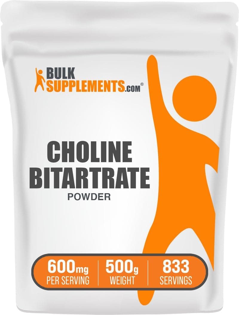BulkSupplements.com Choline Bitartrate Powder - Choline…