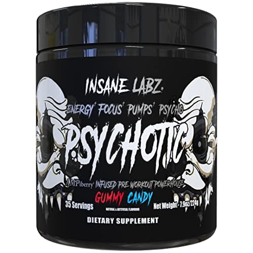 Insane Labz Psychotic Black Edition Mid Stimulant Pre Workout…