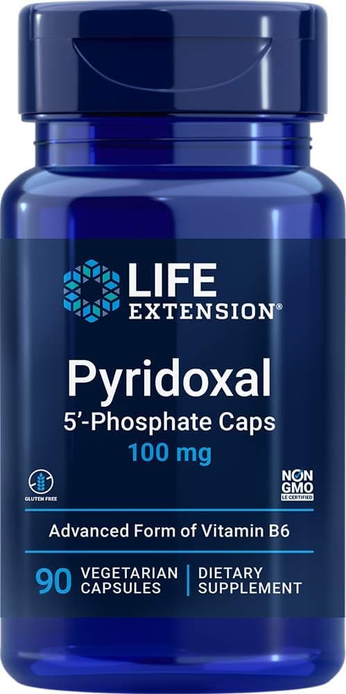 Life Extension Pyridoxal 5-Phosphate Caps 100 mg P5P