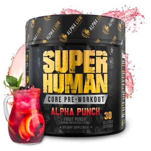 ALPHA LION Core Pre Workout Powder with Creatine
