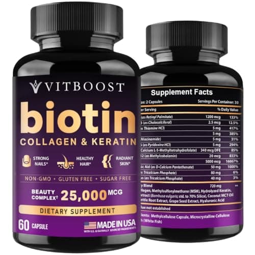 VITBOOST Biotin with Hyaluronic Acid