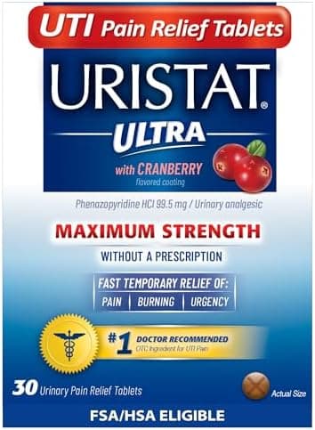 URISTAT Ultra Strength UTI Relief Tablets