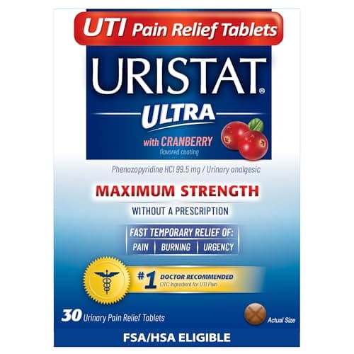 URISTAT Ultra Strength UTI Relief Tablets