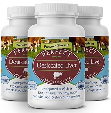 Perfect Supplements – Perfect Desiccated Liver – 120 Capsules…