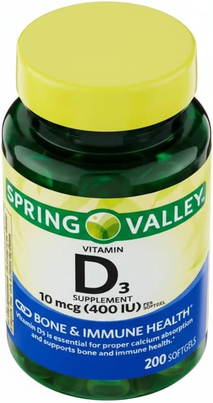 Vitamin D3 10 mcg (400 IU)