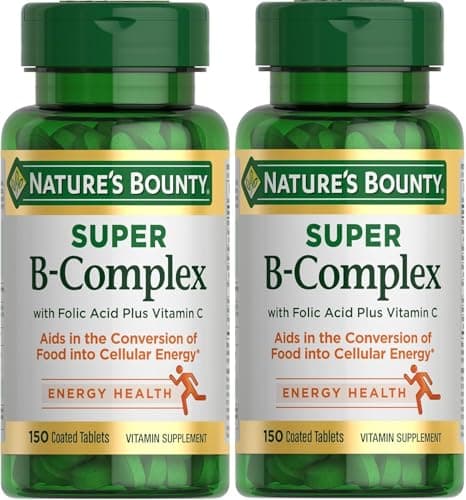 Nature's Bounty Super B Complex with Vitamin C & Folic Acid
