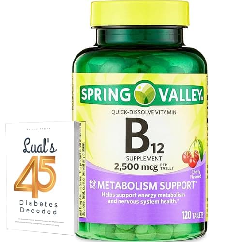 Spring Valley Vitamin B12 Quick-Dissolve Tablets Dietary…