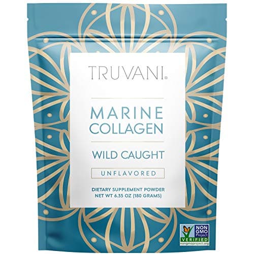 Truvani Wild Caught Hydrolyzed Marine Collagen Protein Powder…