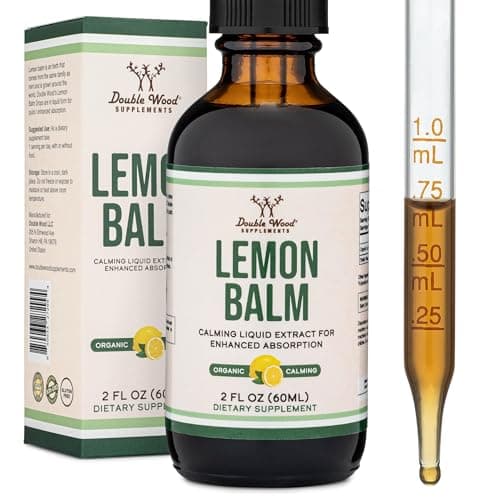 Lemon Balm Liquid Drops 590mg