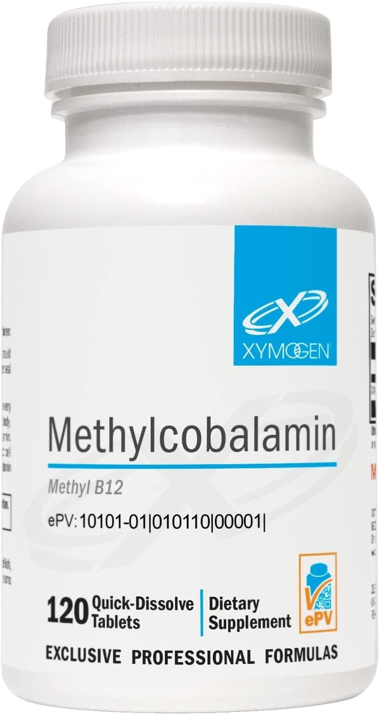 XYMOGEN Methylcobalamin - 5 mg Vitamin B12 - Supports Healthy…