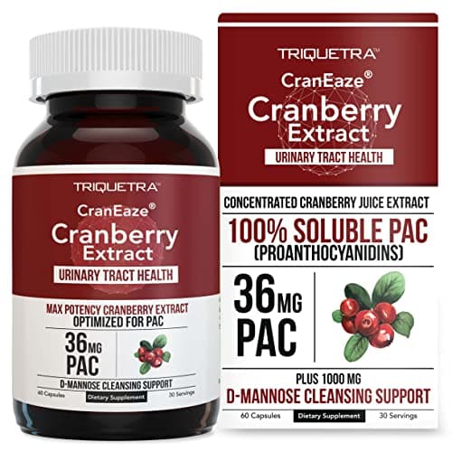 CranEaze®: Cranberry Juice Extract Plus D-Mannose – 36 mg PAC